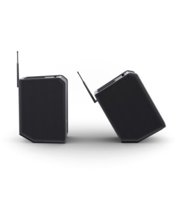LD Systems Portable battery-powered Bluetooth® PA loudspeaker with mixer and 1x wireless handheld microphone, Stage Black