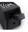 LD Systems Portable battery-powered Bluetooth® PA loudspeaker with mixer and 1x wireless handheld microphone, Stage Black