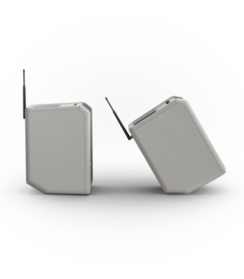 LD Systems Portable battery-powered Bluetooth® PA loudspeaker with mixer  and 1x wireless handheld microphone, Urban Grey