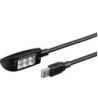 MONACOR Svanehalslampe - GNL-300USB