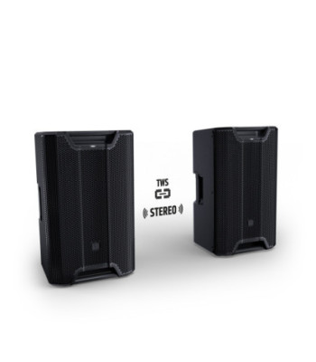 LD Systems 15" Powered Coaxial High-Performance PA Loudspeaker with Bluetooth and App