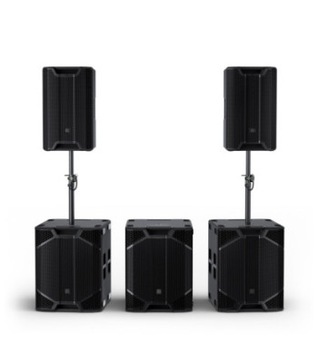 LD Systems Powered 21" High-Performance Bass Reflex PA Subwoofer