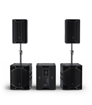 LD Systems Powered 21" High-Performance Bass Reflex PA Subwoofer