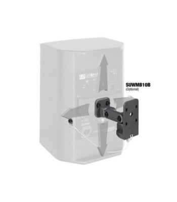 LD Systems 8" Active Installation Monitor black