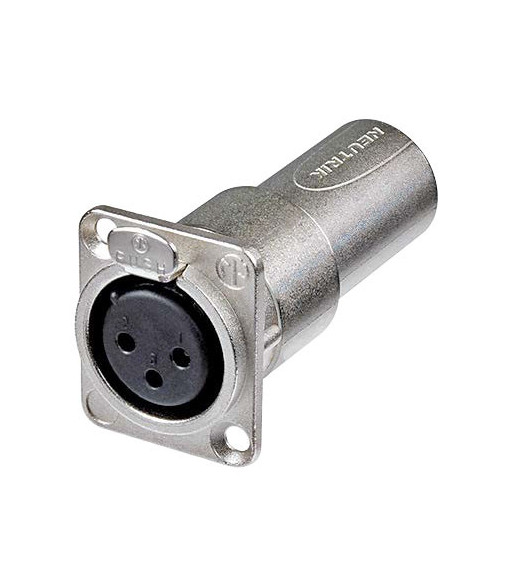 Neutrik Adapter D-type XLR 3-pole female to XLR 3-pole male Neutrik®