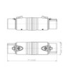 Neutrik Adapter XLR 3-pole female to XLR 3-pole female Neutrik®