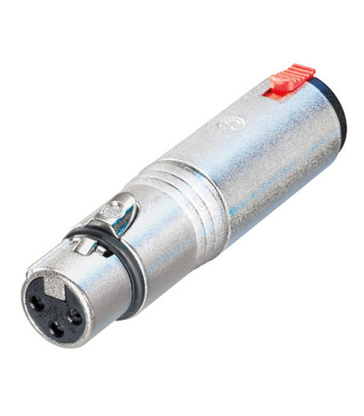 Neutrik Adapter XLR 3-pole female to Jack TRS female Neutrik® - lockable