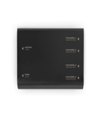 Palmer Audio over Cat box from etherCON to 4 x XLR female