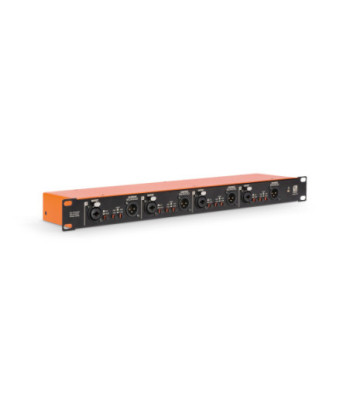 Palmer 19" DI box / line isolation box, 4 channels, active