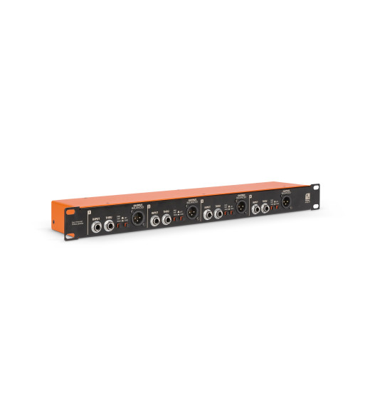 Palmer 19" DI box, 4 channels, passive
