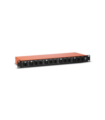 Palmer 4-Channel Passive Microphone Splitter with Audio-over-Cat