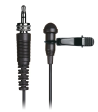 Tascam TM-10L knaphulsmikrofon minijack med omløber, Sort