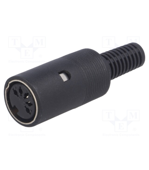 DIN Hun 5-Pol 180¤ Plastic