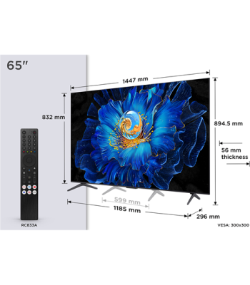 TCL 65C6KS - QD-Mini LED 4K Google TV