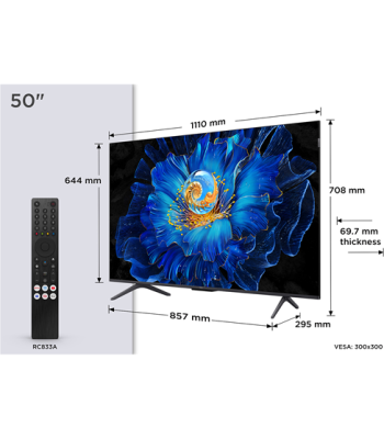TCL 50C6KS - QD-Mini LED 4K Google TV