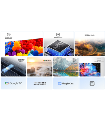 TCL 50P6K - UHD 4K Google TV