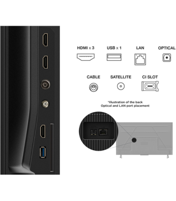 TCL 43P6K - UHD 4K Google TV