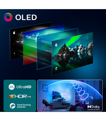 Philips 77OLED810/12 - OLED 4K Google TV med Ambilight