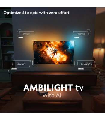 Philips 77OLED810/12 - OLED 4K Google TV med Ambilight