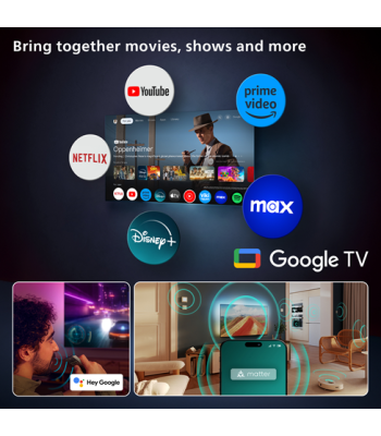 Philips 77OLED810/12 - OLED 4K Google TV med Ambilight