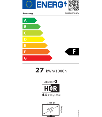 Samsung TU32H5005FKXXC - LED Smart TV