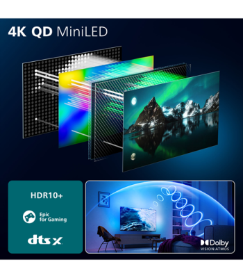 Philips 65MLED950/12 The Xtra - QD-Mini LED Ambilight TV