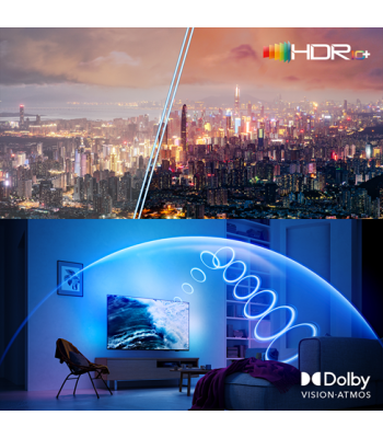 Philips 55OLED910/12 - OLED+ 4K Google TV med Ambilight
