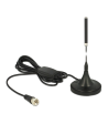 DAB+ ANTENNE F-STIK 21 DB AKTIV OMNIDIREKTIONAL MED MAGNET