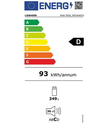 Liebherr Rsfd 5000-22 001 - Fritstående køleskab