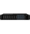 MONACOR 100V matrixforstærker 4x120W - PA-M412