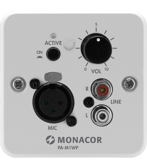 MONACOR Vægpanel - PA-M1WP