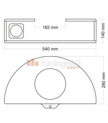 RESERVEHJULS SUB BOKS TIL 8