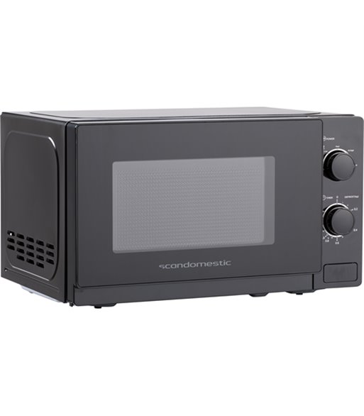 Scandomestic MWS20P, sort - Mikroovn