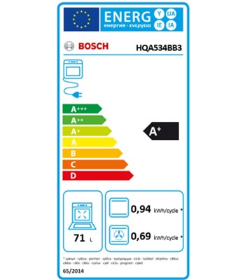 Bosch HQA534BB3 - Dampovn
