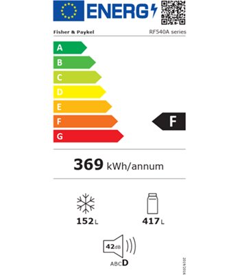 Fisher & Paykel RF540ADUSB6 - Amerikanerskab
