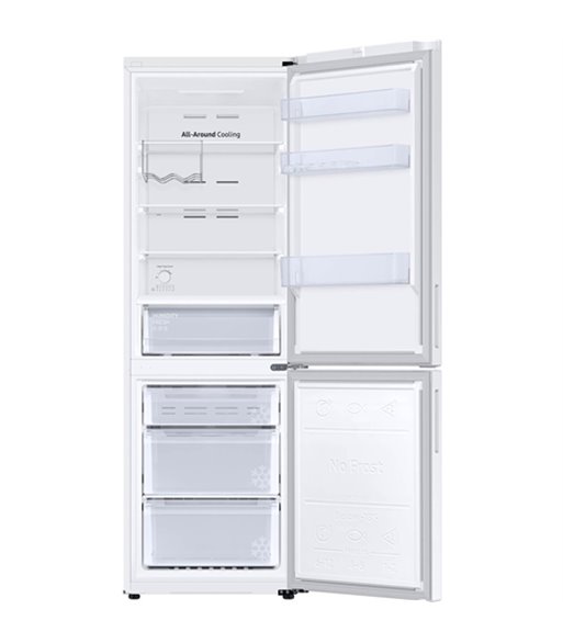 Samsung RB33B612EWW/EF - Fritstående kølefryseskab