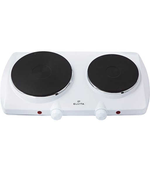 Elvita CKP1223V - Fritstående dobbelt kogeplade