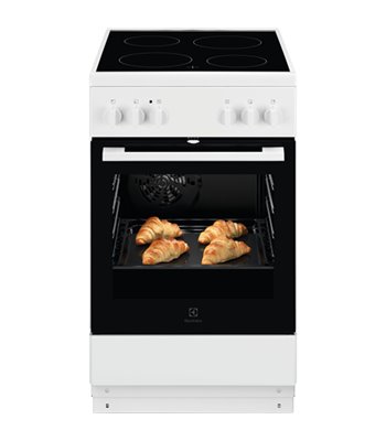Electrolux LKR54001NW - Glaskeramisk komfur