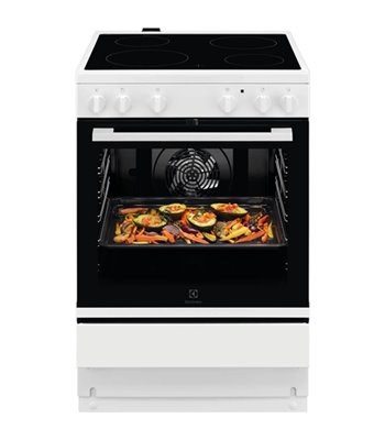Electrolux LKR64003SW - Glaskeramisk komfur