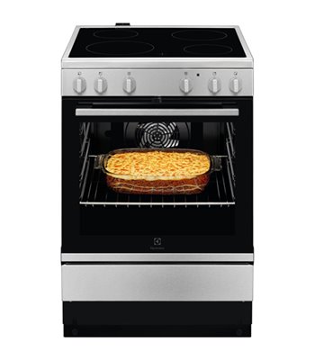 Electrolux LKR64003SX 400V - Glaskeramisk komfur