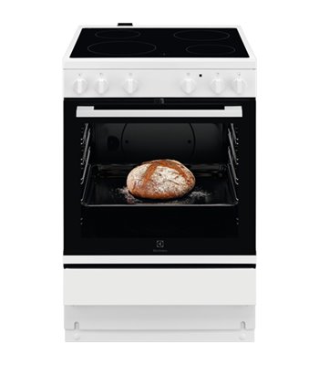 Electrolux LKR60001NW - Glaskeramisk komfur