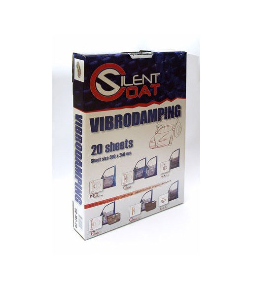 Silent Coat Vibrodamp (Økopakning - 20 Ark)