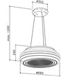WITT Beehive - Lampe emhætte