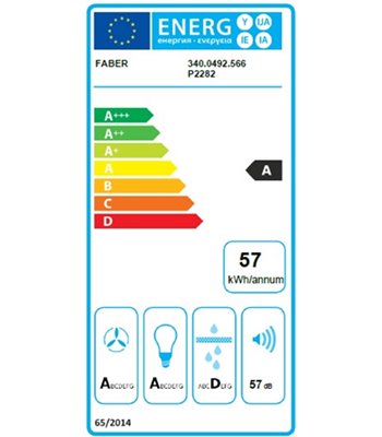 Eico 5634 Fabula N PLUS - Bordintegreret emhætte