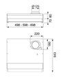 Franke Classic 1221A-10 60 cm - Emhætte til centralventilati