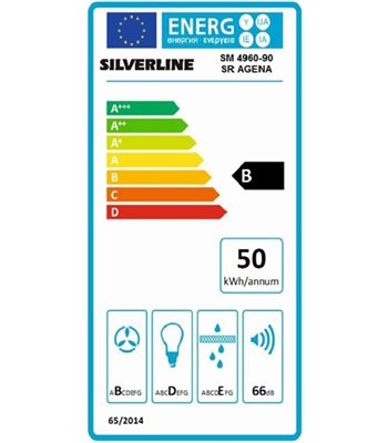 Silverline SM 4960-90 SR - Loftintegreret emhætte