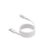 MAGNETISK USB-A / USB-C KABEL, 480 MBPS, 1M HVID
