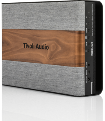Tivoli Audio Model SUB - Walnut/Grey - EU - Subwoofer med Wi