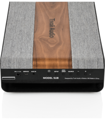 Tivoli Audio Model SUB - Walnut/Grey - EU - Subwoofer med Wi