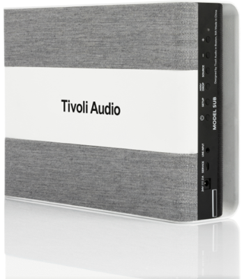 Tivoli Audio Model Sub - White/Grey - EU - Subwoofer med Wi-